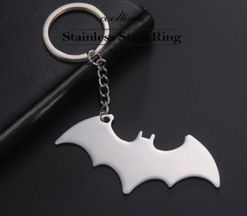 BRELOK, ażur, stal, NIETOPERZ, batman, BAT, duży !