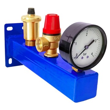 КОМПЛЕКТ МЕМБРАННОГО РАСШИРИТЕЛЬНОГО БАКА ДЛЯ ГОРЯЧЕЙ ВОДЫ 5Л IBO SAFETY GROUP. 6 БАР