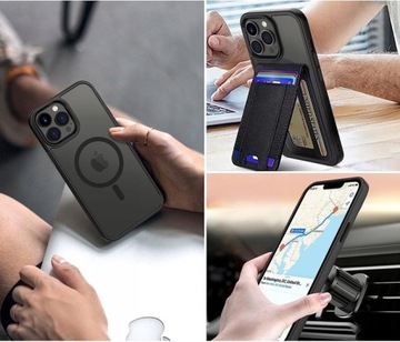 ЧЕХОЛ ДЛЯ IPHONE 14 PRO - МАТОВЫЕ МАГНИТЫ