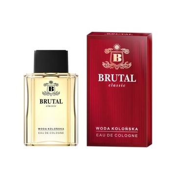 BRUTAL CLASSIC WODA KOLOŃSKA 100ML CZERWONA
