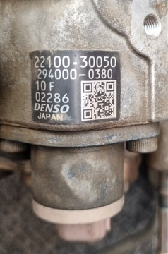 TOYOTA LAND CRUISER 120 D4D ČERPADLO VSTŘIKOVAČE 1KD 22100-30050