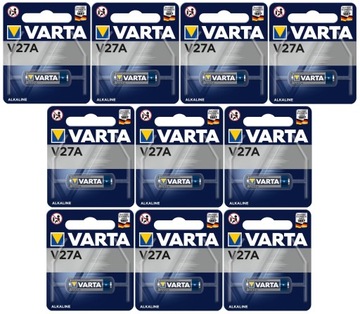 bateria Varta V27A, CA22, EL812, MN27 - 10 szt.