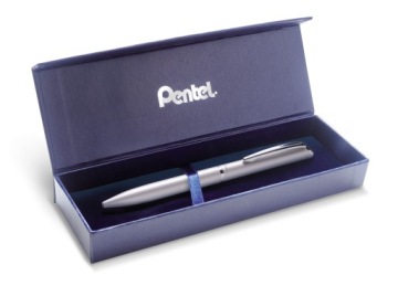 Pióro kulkowe srebrne Pentel Sterling EnerGel 0,7