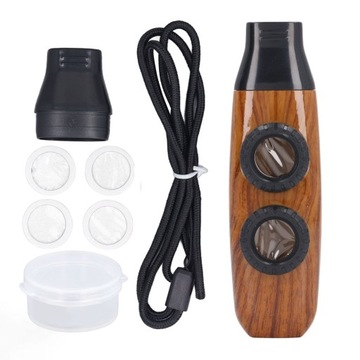 Kazoo Flute Регулируемые музыкальные вставки для флейты с двумя отверстиями