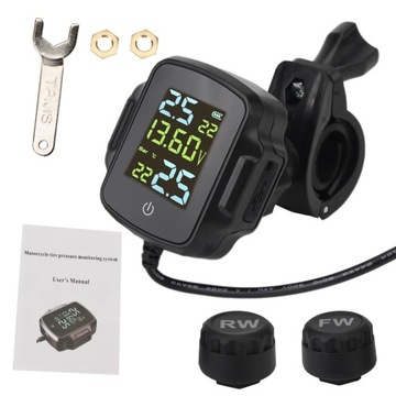 Motocykl TPMS czujniki System monitorowania ciśnienia w oponach z ła~2322