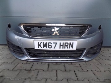 Peugeot 308 II T9 LIFT ZDERZAK PRZÓD PRZEDNI ORYGINAŁ