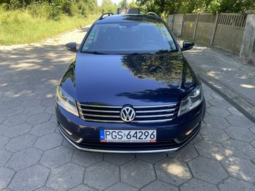 Volkswagen Passat B7 Variant 1.6 TDI CR DPF BlueMotion 105KM 2013 Volkswagen Passat Climatronic Podgrzewane fotele, zdjęcie 1