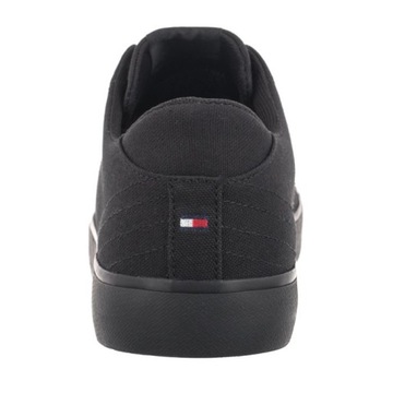 Buty Tenisówki Tommy Hilfiger Hi Vulc Low Canvas Black FM0FM04882 BDS