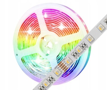 Taśma LED RGBW 4w1 rolka 10m RGB + CIEPŁY 4in1 24V