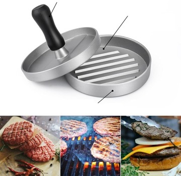 АЛЮМИНИЕВАЯ ПРЕСС-ФОРМА ДЛЯ НАРЕЗОК БУРГЕРОВ BIG GRILL ГАМБУРГЕР-ПРЕСС