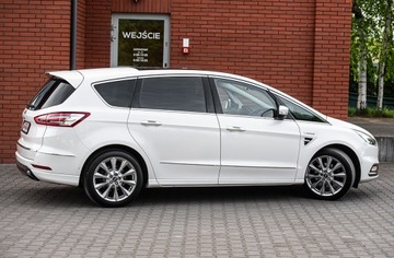 Ford S-Max II Van 2.0 EcoBlue 190KM 2019 Ford S-max 2.0d 190PS Vignale Full Opcja Biala Perla 7-osob Gwarancja fv23%, zdjęcie 33