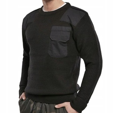 Sweter Brandit BW Pullover - Black L