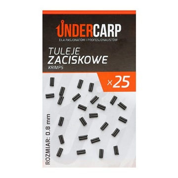 Tuleje zaciskowe UnderCarp Krimps 0.6 mm
