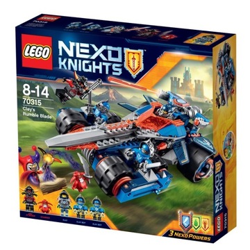 Klocki LEGO Nexo Knights Pojazd Claya 70315