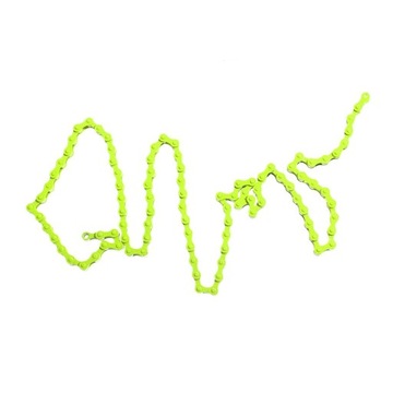 7 kolorów Łańcuch rowerowy Ostre koło Tor BMX Single Speed Żółty 1/2