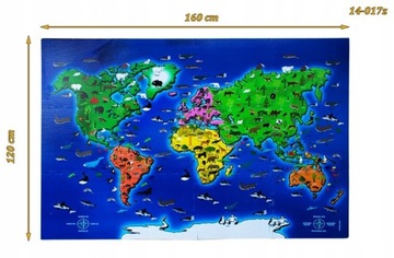 пенопластовый коврик карта мира ОБРАЗОВАТЕЛЬНЫЕ ЗАГАДКИ