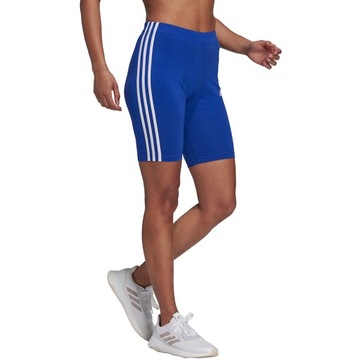 XS Spodenki damskie adidas Essentials 3-Stripes Bi niebieskie H07767 XS