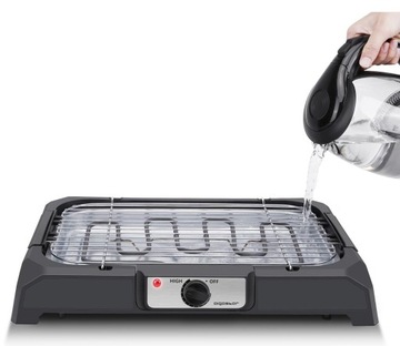 ЭЛЕКТРИЧЕСКИЙ ГРИЛЬ БЕЗДЫМЯ ДЛЯ САДОВОЙ КУХНИ БАЛКОНА для МЯСА, ХЛЕБА, ОВОЩЕЙ