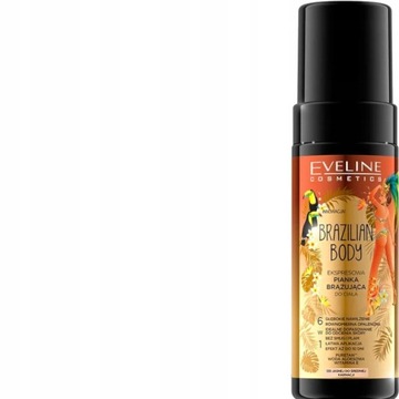 EVELINE BRAZILIAN BRONZER BRONZE FOAM 150ml