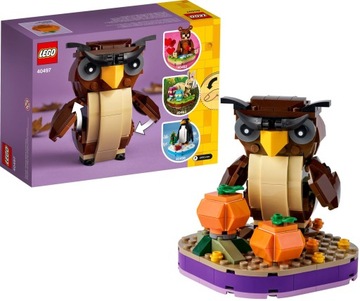 LEGO CLASSIC 40497 FIGURKA SOWA HALLOWEEN PUCHACZ