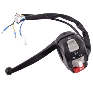 PRZELACZNIK LEWY KEEWAY HURRICANE Z DZWIGNIA SZARY