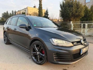 Volkswagen Golf VII GTD 5d 2.0 TDI-CR BlueMotion Technology 184KM 2015 Volkswagen Golf Piekny GTD 184KM Kamera Sam Parkuje Ksenon Navi Automat 2.0, zdjęcie 1