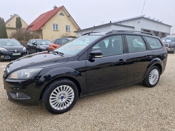 Ford Focus II Focus C-Max 1.8 i 16V 125KM 2008 Ford Focus Lift Sliczny czarny 1.8 benzyna 218 tys km bezwypadkowy z Niemi, zdjęcie 3