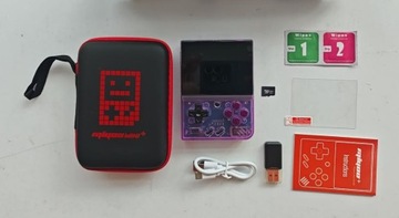 ПОРТАТИВНАЯ КОНСОЛЬ ДЛЯ 15000+ РЕТРО-ИГР MIYOO MINI PLUS PS1 128G - фиолетовый