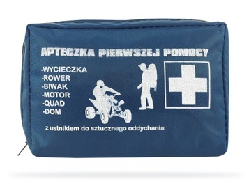 Mała apteczka rowerowa z wyposażeniem 16 x 11 cm