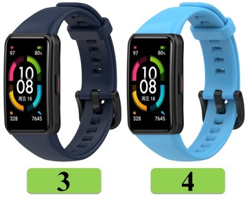 РЕМЕНЬ ДЛЯ HUAWEI BAND 6 HONOR BAND 6 ЦВЕТОВ