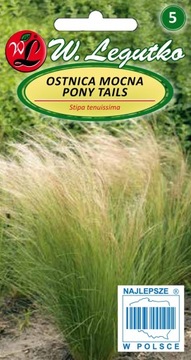 OSTNICA MOCNA PONY TAILS 0,05G zielona trawa