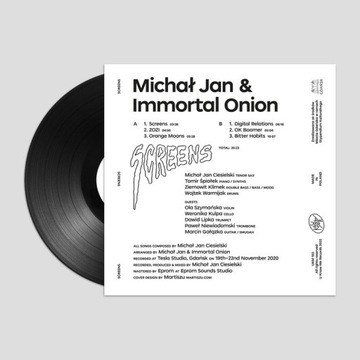 Михал Ян / Immortal Onion - Screens black LP