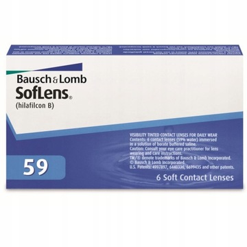 Soflens 59 /Comfort Soczewki Kontaktowe 6 szt Lomb