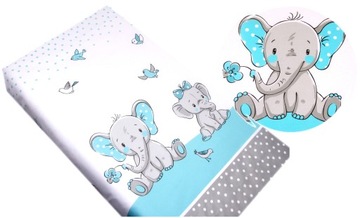 PRZEŚCIERADŁO DO ŁÓŻECZKA 120X60 BAWEŁNIANE