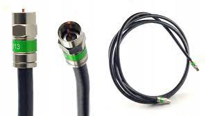 KABEL ANTENOWY ZEWNĘTRZNY ZAKOŃCZONY ZŁĄCZEM F 4m