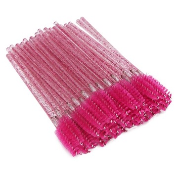 КРИСТАЛЛИЧЕСКАЯ ЩЕТКА ДЛЯ РЕСНИЦ 50ШТ ProjectLashes