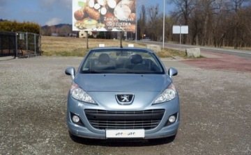 Peugeot 207 CC 1.6 VTi 120KM 2010 Peugeot 207 CC 1.6 120KM Kabriolet Zarejestrowany Klima Grzane fotele 1.6, zdjęcie 9