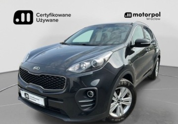 Kia Sportage IV SUV 2.0 CRDi 136KM 2017 Kia Sportage 2.0 CRDI M 4WD, Tempomat, Kamera, NAwigacja GPS, Serwisowany