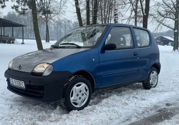 Fiat Seicento Hatchback 3d 1.1 Fire 55KM 2004 Fiat Seicento Nowe opony, Badanie Techniczne do 01.2027 1.1 Benzyna 54KM