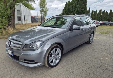 Mercedes Klasa C W204 Kombi T204 2.2 200 CDI BlueEFFICIENCY 136KM 2012 Mercedes-Benz Klasa C 2.2cdi Manual LIFT Bez rdzy Xenon NAVI Skora 2.1