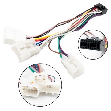 PRZEJŚCIÓWKA ZŁĄCZE ADAPTER KOŚĆ TOYOTA DO RADIA 2DIN ANDROID