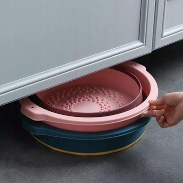 Душевой поддон BOWL для ПЕДИКЮРА, складной, с массажными выступами