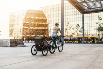 THULE CHARIOT LITE 1 ОДИНОЧНЫЙ ПРИЦЕП ДЛЯ ВЕЛОСИПЕДА ДЛЯ 1 ДЕТСКОЙ КОЛЯСКИ