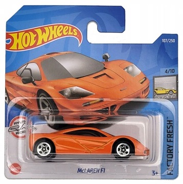 HOT WHEELS MCLAREN F1 HW FACTORY FRESH 2022