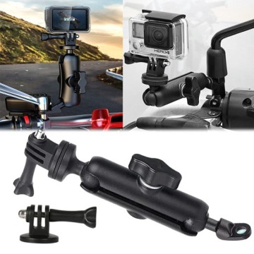 КРЕПЛЕНИЕ НА РУЛЬ МОТОЦИКЛА ДЛЯ КРЕПЛЕНИЯ GOPRO, КРОНШТЕЙН ДЛЯ ЭКШН-КАМЕРЫ