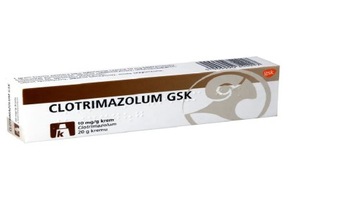 Clotrimazolum GSK 10 mg/g, krem, 20 g grzybica