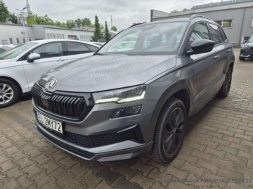 Skoda Karoq Crossover Facelifting 2.0 TSI 190KM 2025 Skoda Karoq 2.0TSI 190KM FV23 Sportline Full LED Matrix Pakiet Light Paki, zdjęcie 1