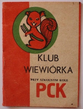 KLUB WIEWIÓRKA PCK PRZY SZKOLNYM KOLE LEGITYMACJA