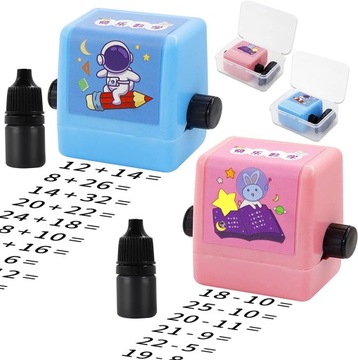 2Pcs Rolka Stempel cyfrowy