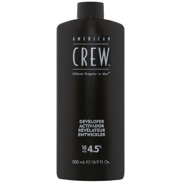 AMERICAN CREW Utleniacz do odsiwiaczy 4,5% 500 ml